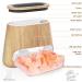 Salking 2-in-1 Aroma Diffuser & Salt Lamp - Flame Effect Essential Oil Diffuser Cool Fog Humidifier 150ml 3 Brightness Settings International Shipping Available - Buy Online on GoSupps.com