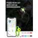 Buy Luminous Yellow Airtag Cat Neck Band | Reflective Kitten Collar with Bell | Light Tracker for Young Cats - Buy Online on GoSupps.com