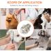 Minkissy Metal Shear Onion Cutter for Animal Hair Cutting - 10 Pack Enhances Shearing Efficiency - Buy Online on GoSupps.com