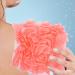 PATKAW Bath Shower Pouf Sponge Adorable Mesh Pouf Shower Ball Exfoliating Body Sponge Pad Shower Scrubber Ball Shower Glove Pink - Buy Online on GoSupps.com