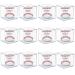 12 Pack UV Protected Acrylic Boxes for Display,Clear Display Case Baseball Cube Memorabilia Showcase Autograph Ball Protector 12Pack-Clear