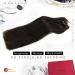 Moresoo Microring Extensions - Real Hair Brown 50cm | Pre Bonded #2 Cold Fusion Micro Loop Extensions - Remy Hair 50g 1g/S - Buy Online on GoSupps.com