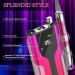 Rechargeable Belle Professional Nail Drill Machine 35000 RPM for Acrylic Nails 6 Bits, Brushless Motor, Manicure/Pedicure E File - Rose Pink - Buy Online on GoSupps.com
