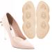 Premium Lambskin High Heel Pad Metatarsal Pad  Ball of Foot Cushion Inserts  Anti-Sliding Forefoot Pad  3 Pairs  Beige