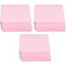  BROLEO Pack of 300 manicure wipes - Non-shedding - Cotton - For removing nail polish (light pink) - Buy Online on GoSupps.com