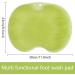 Mecctuck Foot Massage Device & Back Scrubber - Non-Slip Silicone Pad for Relaxation | Soothing Green Foot Washing Mat & Shower Brush - Buy Online on GoSupps.com