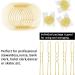 30 Pcs Invisible Hair Nets & 20 U Shaped Pins Set - Blonde Gold Hair Bun Accessories - Buy Online on GoSupps.com