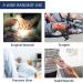 URAY Silicone Foam Dressing with Border - 10 Pack Waterproof & Highly Absorbent Bandages for Wounds Bed Sores & First Aid - Gentle Adhesive 3x3 - Buy Online on GoSupps.com