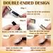 DAGEDA Eyeshadow Stick Dual End Shimmer Eyeshadow Stick Pearl Eyeshadow Pencil Crayon Waterproof Long-lasting Glitter Eye Shadow Cream Stick with Soft Brush for Eye Makeup (01# Pearl White Shimmer) - Buy Online on GoSupps.com