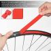 X AUTOHAUX 16 Inch Bike Wheel Rim Tape - PVC Adhesive Inner Tube Tape (Pair) - Red | International Shipping Available - Buy Online on GoSupps.com