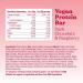 Free Soul Vegan Protein Bar - High Protein, Low Sugar, Dairy Free Chocolate Coated Snack (12 x 50g) - Dark Chocolate & Raspberry Flavor - Buy Online on GoSupps.com