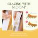 MOOM Organic Hair Remover Kit - All-Natural Glaze for Whole Body, Underarm, and Bikini Hair Removal - Infused with Tea Tree Oil - Ideal for Sensitive Skin - 6oz - Buy Online on GoSupps.com