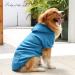 Waterproof Dog Coat - Warm Winter Jacket & Fleece Sweater for Puppies & Medium Dogs - Autumn Pet Clothing (1114debka Blue Size S) - Buy Online on GoSupps.com