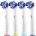 Replacement Toothbrush Heads Compatible with Oral B Braun- Pack of 4 Professional Electric Toothbrush Heads- Precision Refills for Oral-b 7000, Clean, OralB Pro 1000, 9600, 500, 3000, 8000, Plus! 4 Count (Pack of 1)
