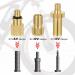 Hejo 33-Piece Bicycle Valve Adapter Set | French Valve & Air Pump Adapters | Metal with Sorting Box for Pumps & Compressors - International Shipping Available - Buy Online on GoSupps.com