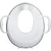 Nuby Easy Grip Safety Toilet Seat Trainer for Toddlers & Kids - White | Integrated Splash Guard | 2nd Stage - Buy Online on GoSupps.com