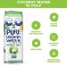 C2O Pure Coconut Water with Pulp - Plant-Based, Non-GMO, No Added Sugar | Electrolytes | 17.5 FL OZ (Pack of 12) - Buy Online on GoSupps.com