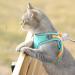 Fueegue Cat Harness with Leash - Escape Proof Adjustable Soft Pet Harness for Cats & Dogs - Green XXXL - Buy Online on GoSupps.com