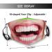 Xcngg Funny Mouth Teeth Laugh Fabric Mask - Washable Reusable Bandana with Filter Bag | Storm Hood Face Mask (2 Filters Included) - Buy Online on GoSupps.com