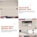 Homsfou Dual Purpose Glasses Case & Organizer - Stylish Container for Sunglasses & Eyeglasses Storage - Ideal for Home & Travel - Buy Online on GoSupps.com