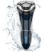 Electric Razor for Men SweetLF Electric Shaver 100% Waterproof/Rechargeable/Cord and Cordless Floating Head Men s Electric Shavers with pop-up Beard Trimmer (Navy Blue)