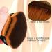 2pcs Flat Top Kabuki Foundation Brushes for Blending Liquid and Powder Makeup - Buy Online on GoSupps.com