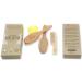 Wooden Baby Hair Brush and Comb Set (4-Piece) for Newborns and Toddlers | Ideal for Cradle Cap | Natural Wood Bristles | Includes Scalp Massage Brush | Perfect Baby Registry Gift - Buy Online on GoSupps.com