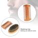 Premium Oval Beard Scrub Brush & Shave Cream Brush for Men | Mustache Grooming Tool - International Shipping Available - Buy Online on GoSupps.com