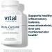 Vital Nutrients Phyto-Curcumin Plus Enzymes | Curcumin Supplements with Phytosome Extract | Support for Muscle Bone Liver and Heart Health* | Gluten Dairy Soy Free | 60 Capsules - Buy Online on GoSupps.com