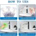 Bathroom Descaler Spray Bathroom Foam Cleaner Spray Limescale Remover Foam Spray All-Purpose Bubble Cleaner for Bathroom Sinks Floors 3PCS - Buy Online on GoSupps.com