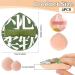 4-Pack Korean Makeup Sponges | Soft Reusable Beauty Blenders for Flawless Foundation - Green & Pink - Buy Online on GoSupps.com