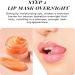 ANAiRUi Lip Mask & Scrub Set - Peach Collagen Lip Care Kit for Dry, Cracked Lips - Overnight Treatment for Lip Lines - Moisturizer & Exfoliator Sugar Scrub - Buy Online on GoSupps.com