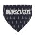 printplanet - Dog scarf with name or text - Scarf for dogs - Layout Trees Dark Blue - Size L Size L Trees Dark Blue