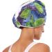 Buy Super Absorbent Blueberries Hair Towels 2 Pack - Quick Dry Hair Turbans for Women & Girls - Buy Online on GoSupps.com