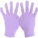 FRCOLOR 1 Pair Beauty Moisturizing Gloves Exfoliating Gloves Beauty Gloves Cracked Portable Gloves Nighttime Lotion Glove Hand Moisturizer Gloves Spandex Care Purple