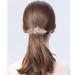 WHAVEL Flower Crystal Rhinestone Hair Barrettes - 4Pcs Luxury Spring French Clips for Women & Girls - Buy Online on GoSupps.com