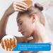 Bamboo Hair Brush | Portable Wooden Scalp Massager for Men, Women, Kids | Anti-Static Air Cushion for Thick, Thin, Curly, Straight Hair - Restore Shine - Buy Online on GoSupps.com