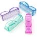 Voarge 4 Pieces Handle Nail Brush Nail Hand Scrubbing Cleaning Brush Fingernail Brushes Plastic Clean Brush for Toes and Nails Random colour - Buy Online on GoSupps.com