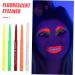 Healeved 10 Pcs Halloween Paint Pen Eyeliner Pen Women Makeup Tool Fluorescence Liner Eye Liner Plastic 12.00X0.80X0.80CMx2pcs Assorted Colorx2pcs - Buy Online on GoSupps.com