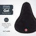 Schwinn Sport or Cruiser Comfort Bike Seat Cover - Gel or Memory Foam Cushion_PADDED Saddle - Fits Most Cruiser Seats - Buy Online on GoSupps.com