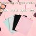 4-Piece Small Folding Travel Mirror Set - Compact Portable Pocket Makeup Mirrors for Women Girls - Stand Up Vanity Mirror - Pink White Green Black - 4.9 x 3.7 Inch - Buy Online on GoSupps.com