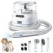 ELS PET Dog Grooming Kit with Vacuum 5 in1 Dog Clippers 10kpa Professional Pet Grooming Vacuum with 5 Pet Grooming Tools for Shedding Thick & Thin for Dog Cat Pet Hair Ivory White