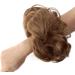 JJstar Messy Hair Bun Curly Wavy Scrunchies - Synthetic Hair Chignons for Women/Girls (Brown Blonde) - Buy Online on GoSupps.com