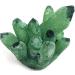 Natural Green Phantom Quartz Crystal Cluster Gemstone Geode 300g-700g 1pc HOMEZHOU (Size : 1PC 500G-580G) - Buy Online on GoSupps.com