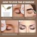 Simpout Henna Eyebrow Tint Kit - Dark Brown | Natural, Instant DIY Brow Coloring at Home and Salon - Buy Online on GoSupps.com
