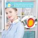 Hezheng Neck Massager with Heat, Electric Massager for Neck Pain Relief - Remote Controlled, 3 Massage Pads for Headache & Circulation - Buy Online on GoSupps.com