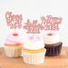 Keaziu 24 Pcs Happy New Year Cupcake Toppers Cheers to 2024 Picks Hello 2024 Cupcake Toppers for Congratulations 2024 Happy New Year Eve Holiday Theme Holiday Party Decoration Hello Pink - Buy Online on GoSupps.com