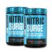 Jacked Factory Nitric Surge Stim Free Pre Workout Powder - Caffeine Free (Blue Raspberry Cherry Kiwi 30 Servings)