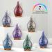 Porseme 280ml Hand-Blown Aroma Diffuser - Ultrasonic Cool Mist Humidifier with 7 Color-Changing LEDs | BPA Free | Perfect for Yoga Spa & Apartments - Buy Online on GoSupps.com
