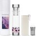 DiDiBirDi Crystal Water Bottle Tea Strainer with Crystal Water Bottle - Buy Online on GoSupps.com